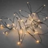 Guirlande Lumineuse Led Effet Gouttes, 100 Diodes Ambrees, Fil Noir<Konstsmide, guirlandes lumineuses de Noël Online