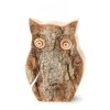 Hibou En Bois D'Ecorce, 6,5 Cm<Waldfabrik, photophore en bois et étoile sapin de Noël New