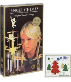 Kit Carillon Des Anges Dore + Bougies<Angel Chimes, carillon des anges Cheap