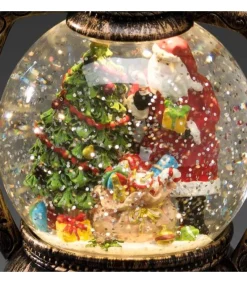 Lanterne À Neige Boule A Led, Père Noël, 20 Cm<Konstsmide, guirlandes lumineuses de Noël Online