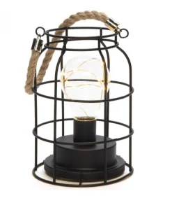 Lanterne Lumineuse A Led En Metal, Ronde, 18 Cm<Konstsmide, guirlandes lumineuses de Noël Best Sale