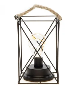 Lanterne Lumineuse A Led En Metal, Carree, 19 Cm<Konstsmide, guirlandes lumineuses de Noël Best Sale