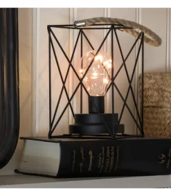 Lanterne Lumineuse A Led En Metal, Carree, 19 Cm<Konstsmide, guirlandes lumineuses de Noël Best Sale