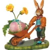 Lapin De Paques En Bois Et Poussins<Hubrig, figurines pour enfant Flash Sale