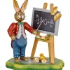 Lapin De Paques En Bois Professeur De Maths<Hubrig, figurines pour enfant Online