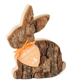 Lapin En Bois Couche, 12,5 Cm<Waldfabrik, photophore en bois et étoile sapin de Noël Clearance