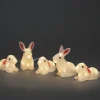 Lapins Lumineux 14 Cm En Acrylique, 40 Diodes Blanc Chaud<Konstsmide, guirlandes lumineuses de Noël Fashion