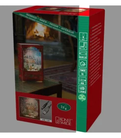 Livre De Noël Lanterne À Neige, Père Noël Dans Un Traineau<Konstsmide, guirlandes lumineuses de Noël Discount