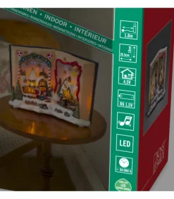 Livre De Noël Musical Lumineux<Konstsmide, guirlandes lumineuses de Noël Best Sale