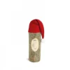Lutin Père Noël En Bois Avec Bonnet Rouge, 6 Cm<Waldfabrik, photophore en bois et étoile sapin de Noël Online
