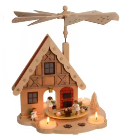 Manège De Noël Enfant Anges Patissiers<Richard Glasser, Pyramides de Noël allemandes Sale