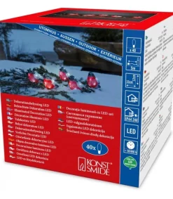 Oiseaux Lumineux Led, 5 Rouge-Gorge<Konstsmide, guirlandes lumineuses de Noël New