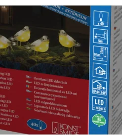 Oiseaux Lumineux Led En Acrylique, 5 Chardonnerets<Konstsmide, guirlandes lumineuses de Noël Store