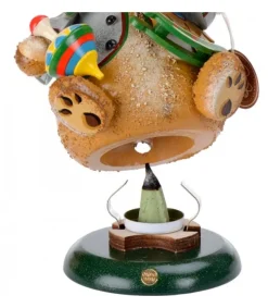 Ourson Brule-Encens Avec Cheval De Bois Et Toupie<Hubrig, figurines pour enfant Best Sale