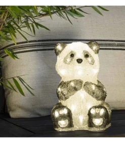 Panda Lumineux Led 27 Cm En Acrylique, 40 Diodes Blanc Chaud<Konstsmide, guirlandes lumineuses de Noël Sale