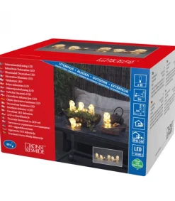 Pandas Lumineux En Acrylique Led, Lot De 5, 11,5 Cm<Konstsmide, guirlandes lumineuses de Noël Flash Sale
