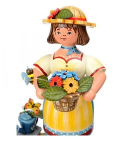 Personnage Brule-Encens Jardiniere<Hubrig, figurines pour enfant Cheap