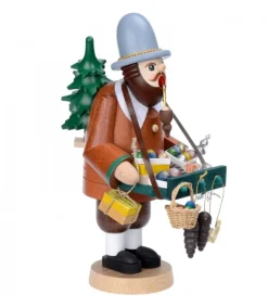 Personnage Brule-Encens Vendeur De Déco De Noël<Richard Glasser, Pyramides de Noël allemandes Clearance