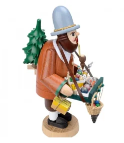 Personnage Brule-Encens Vendeur De Déco De Noël<Richard Glasser, Pyramides de Noël allemandes Clearance