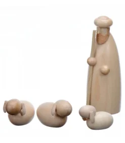 Personnage De Crèche, Berger Et Moutons, 6 Cm<Schalling, crèche moderne Sale