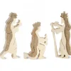 Personnages Crèche De Noël, Les Trois Rois Mages, 10 Cm<Waldfabrik, photophore en bois et étoile sapin de Noël Online