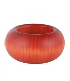 Petit Bougeoir En Bois Couleur Lasure, 7 Cm<Köhler, Père Noël en bois Cheap