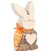 Petit Lapin De Paques En Bois Avec Coeur, 10 Cm<Waldfabrik, photophore en bois et étoile sapin de Noël Cheap