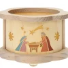 Petit Photophore En Bois Crèche De Noël<Richard Glasser, Pyramides de Noël allemandes Shop