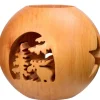 Photophore En Bois Forme Spherique, Motif, Motif Elan<Waldfabrik, photophore en bois et étoile sapin de Noël Flash Sale