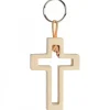 Porte-Clef En Bois Avec Croix Découpee, 5 Cm<Waldfabrik, photophore en bois et étoile sapin de Noël Cheap