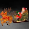 Père Noël Lumineux Avec Rennes Et Traineau<Konstsmide, guirlandes lumineuses de Noël Clearance