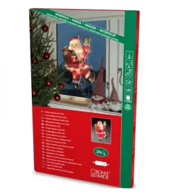 Père Noël Lumineux Qui Salue<Konstsmide, guirlandes lumineuses de Noël Discount