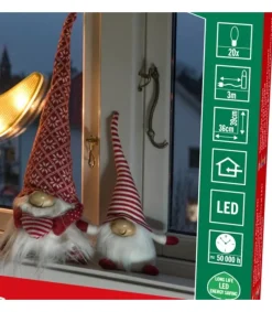 Père Noël Lumineux Sur La Lune<Konstsmide, guirlandes lumineuses de Noël Clearance