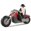 Père Noël Moderne A Moto Au Look Rocker<Köhler, Père Noël en bois Sale