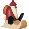 Père Noël Rouge Sur Une Luge<Köhler, Père Noël en bois Discount
