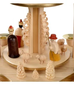 Pyramide Avec Scene De Crèche De Noël Complete<Richard Glasser, Pyramides de Noël allemandes Sale