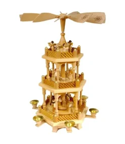 Pyramide D'Allemagne Avec 2 Etages<Richard Glasser, Pyramides de Noël allemandes Clearance