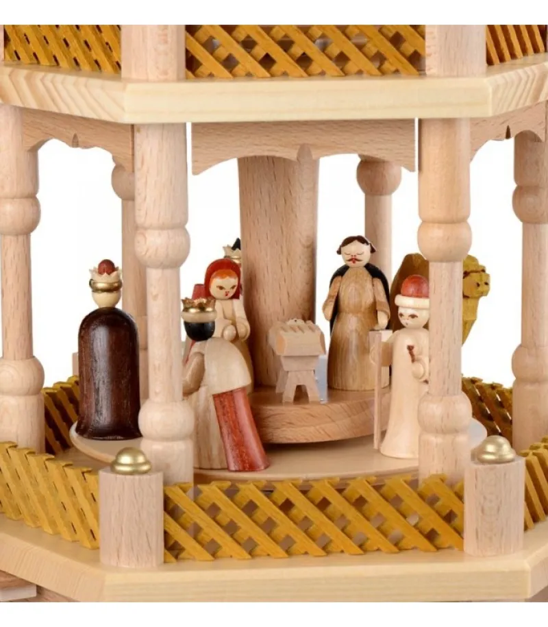 Pyramide D'Allemagne Avec 2 Etages<Richard Glasser, Pyramides de Noël allemandes Clearance