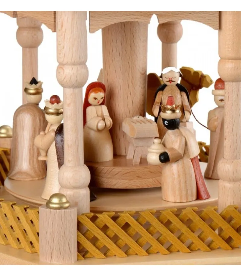 Pyramide D'Allemagne Avec 2 Etages<Richard Glasser, Pyramides de Noël allemandes Clearance