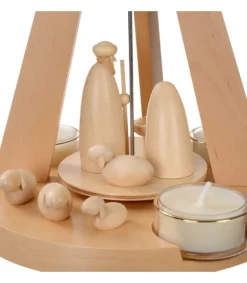 Pyramide De Noël Bois Au Design Moderne<Schalling, crèche moderne Fashion