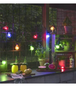 Rallonge 10 M Pour Guirlande Lumineuse De Terrasse, 10 Ampoules Multicolores<Konstsmide, guirlandes lumineuses de Noël Shop