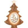 Sapin De Noël En Bois Avec Père Noël Et Luge Cisele, 12 Cm<Waldfabrik, photophore en bois et étoile sapin de Noël Shop