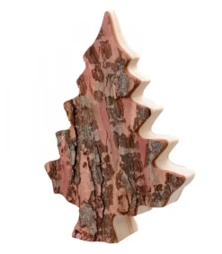 Sapin En Bois Déco En Ecorce 20 Cm<Waldfabrik, photophore en bois et étoile sapin de Noël Cheap