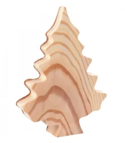 Sapin En Bois Déco En Ecorce 20 Cm<Waldfabrik, photophore en bois et étoile sapin de Noël Cheap