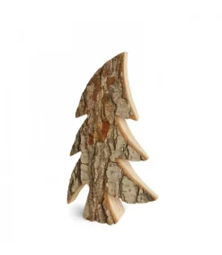 Sapin En Bois, Forme Penchee, 21 Cm<Waldfabrik, photophore en bois et étoile sapin de Noël Best Sale