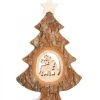 Sapin Noël En Bois Avec Cerf Cisele, 18 Cm<Waldfabrik, photophore en bois et étoile sapin de Noël Cheap