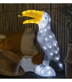 Toucan Lumineux 48 Cm En Acrylique, 56 Diodes Blanc Chaud<Konstsmide, guirlandes lumineuses de Noël Cheap