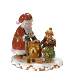 Village De Noël Miniature, Enfants Et Père Noël<Hubrig, figurines pour enfant Best