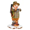 Village De Noël Miniature, Chasseur<Hubrig, figurines pour enfant Discount
