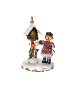 Village De Noël Miniature, Fillette Et Clochette<Hubrig, figurines pour enfant Best